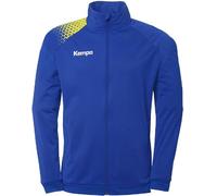 Kempa Handball Ambition 28 Poly Jacket Veste de sport Veste d'entraînement Veste de sortie pour hommes et garçons - sans capuche avec poches zippées