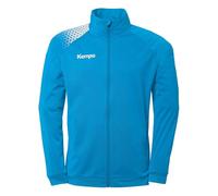 Kempa Handball Ambition 28 Poly Jacket Veste de sport Veste d'entraînement Veste de sortie pour hommes et garçons - sans capuche avec poches zippées
