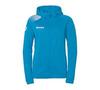 Kempa Handball Ambition 28 Veste à capuche Veste de sport pour femmes et filles avec capuche doublée - polaire à l'intérieur - avec poches zippées
