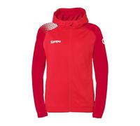 Kempa Handball Ambition 28 Veste à capuche Veste de sport pour femmes et filles avec capuche doublée - polaire à l'intérieur - avec poches zippées
