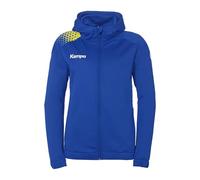 Kempa Handball Ambition 28 Veste à capuche Veste de sport pour femmes et filles avec capuche doublée - polaire à l'intérieur - avec poches zippées