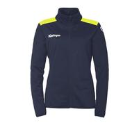 Kempa Handball Emotion 27 Poly Veste Femme Veste de sport Veste d'entraînement Veste de sortie pour femmes et filles - sans capuche avec poches zippées