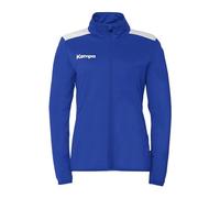 Kempa Handball Emotion 27 Poly Veste Femme Veste de sport Veste d'entraînement Veste de sortie pour femmes et filles - sans capuche avec poches zippées