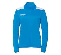 Kempa Handball Emotion 27 Poly Veste Femme Veste de sport Veste d'entraînement Veste de sortie pour femmes et filles - sans capuche avec poches zippées