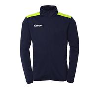 Kempa Handball Emotion 27 Poly Veste Veste de sport Veste d'entraînement Veste de sortie pour hommes et garçons - sans capuche avec poches zippées