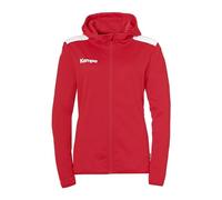 Kempa Handball Emotion 27 Veste à capuche femme Veste de sport pour femmes et filles avec capuche doublée - polaire à l'intérieur - avec poches zippées