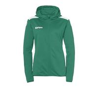Kempa Handball Emotion 27 Veste à capuche femme Veste de sport pour femmes et filles avec capuche doublée - polaire à l'intérieur - avec poches zippées