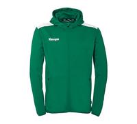 Kempa Handball Emotion 27 Veste à capuche Veste de sport pour hommes et garçons avec capuche doublée - polaire à l'intérieur - avec poches zippées
