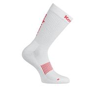 Kempa Logo Classic chaussettes blanc rouge F01 46-50