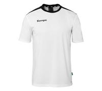 Kempa Homme Emotion 27 Shirt, Blanc/Noir, M EU