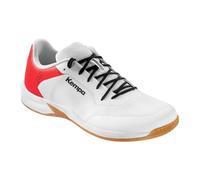 Kempa Homme Kourtfly Three Chaussures de Handball, weiß/Rot, 47 EU