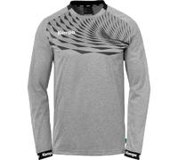 Kempa Homme Wave 26 Longsleeve Pull À Manches Longues, Gris Foncé Chiné/Anthra, L EU