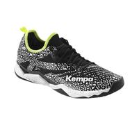 Kempa Homme Wing Lite 2.0 Chaussures de Sport, Noir/Jaune Fluo, 44 EU