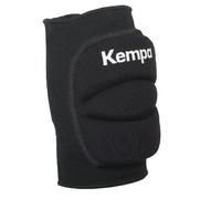 Kempa KNIE INDOOR SUPPORT REMPLIE, genouillères pour handball, volleyball etc, genouillères pour hommes, femmes, enfants, protections, 1 paire, S, Noir