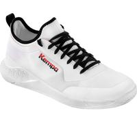 Kempa Kourtfly Jr Chaussures de Handball, weiß/Rot/Schwarz, 39 EU