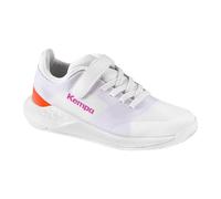 Kempa Kourtfly Kids Chaussures de Handball, Blanc/Mauve, 33 EU