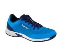 Kempa Mixte Kourtfly Three Chaussures de Handball, Bleu/Blanc, 43 EU