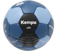 Kempa Leo ballon de handball enfant ballon d'entraînement - résistant et agréable au toucher - ballon pour enfants et adultes - dessus adhérent, bleu/noir, 2