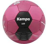 Kempa Leo ballon de handball enfant ballon d'entraînement - résistant et agréable au toucher - ballon pour enfants et adultes - dessus adhérent, bordeaux/noir