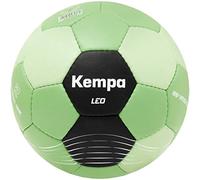 Kempa Leo ballon de handball enfant ballon d'entraînement - résistant et agréable au toucher - ballon pour enfants et adultes - dessus adhérent, menthe/noir, 2