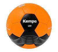 Kempa Ballon de handball Leo – Entraînement et match, résistant et maniable – Orange/Noir Taille 1