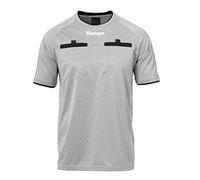 Kempa Maillot D'arbitre Referee Shirt Homme, Dark Gris Melange, L