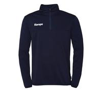 Kempa Mixte 1/4 Zip Top Pull-Over De Sport, Bleu Marine, XXL EU