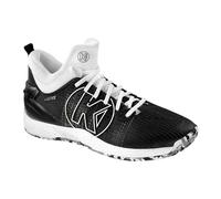 Kempa Mixte Attack Mid Handball, Chaussures de Sport, Noir/Blanc, 46 EU