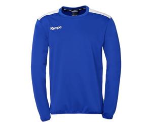 Kempa Mixte Emotion 27 Training Top Sweatshirt, Bleu Roi/Blanc, L EU