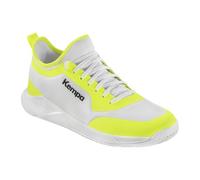 Kempa Mixte Enfant Kourtfly Jr, Blanc Jaune Fluo, 39 EU