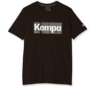 Kempa Mixte Enfant Promo Tee-Shirt, Noir, XS EU