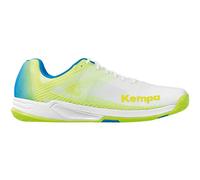 Kempa Mixte Kempa Wing 2.0 Baskets Chaussures de loisirs Chaussures basses course et sport Chaussures Handball J, Blanc Jaune Fluo, 42.5 EU