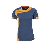 Kempa Peak Maillot Femme, Petrol/Orange, FR : XL (Taille Fabricant : XL)