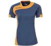 Kempa Peak Maillot Femme, Petrol/Orange, FR : XS (Taille Fabricant : XS)