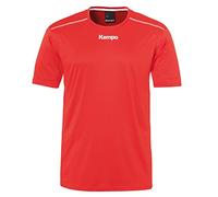 Kempa Poly Chemise Mixte Enfant, Rouge, FR : XXS (Taille Fabricant : 140)
