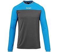 Kempa Prime Longsleeve T-Shirt de Handball pour Homme M Multicolore (Antracita/kempa Azul)