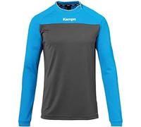 Kempa Prime Longsleeve T-Shirt de Handball pour Homme XXXL Multicolore (Antracita/kempa Azul)