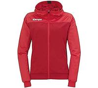 Kempa Prime Multi Jacket Veste de Handball pour Femme S Multicolore (Rojo Chili/Rojo)