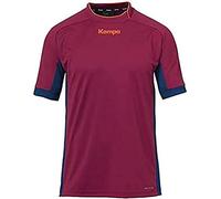 Kempa Prime Shirt Maillot Homme, Muticolore (Rojo Oscuro/Bleu Deep), M