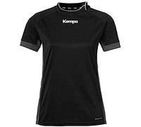 Kempa Prime Short Sleeve T-shirt Noir XS Femme