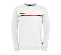 Kempa Sweatshirt Team GER, Maillot de survêtement Unisexe, Blanc,