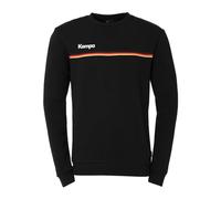 Kempa Sweatshirt Team GER, Maillot de survêtement Unisexe, Noir,