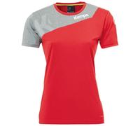 Kempa Core 2.0 Maillot Femme, Rouge/Dark Gris Melange, FR : M (Taille Fabricant : M)