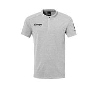 KEMPA T-Shirt fonctionnel gris chiné / noir, Taille L