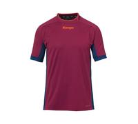 KEMPA T-Shirt fonctionnel 'Prime' marine / orange / bordeaux, Taille S