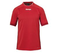 KEMPA T-Shirt fonctionnel rouge / rouge foncé / blanc, Taille L
