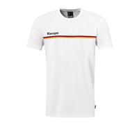 Kempa T-Shirt Team Germandy avec Motif Allemand - Blanc