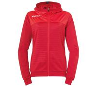 Kempa Emotion 2.0 Kapuzenjacke Women Veste Femme, chilirot/Rot, s