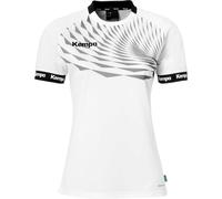 Kempa T-shirt Wave 26 – manches courtes de sport, respirant et élastique – Blanc Femme XL