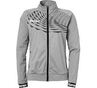 Kempa Wave 26 Poly Jacket femmes fille Sport Football Veste d'entraînement Veste légère sweat-shirt - sweat d'entraînement élastique avec poches zippées - coupe cintrée
